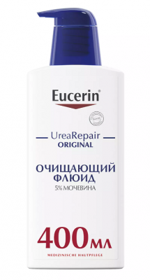 Купить eucerin urearepair (эуцерин) флюид очищающий оригинал 400 мл в Кстово