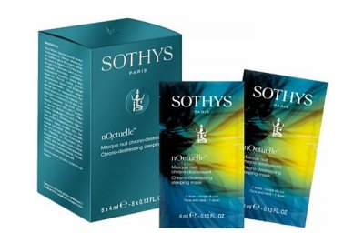 Купить sothys аnti-age (сотис) маска для лица восстанавливающая ночная, 4мл х8 шт в Кстово