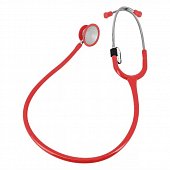 Купить стетоскоп amrus (амрус) 04-ам410 premium медицинский двухсторонний терапевтический, красный в Кстово