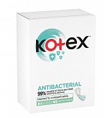 Купить котекс (kotex) прокладки ежедневные антибактериальны экстра тонкие, 40 шт в Кстово