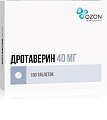 Купить дротаверин, таблетки 40мг, 100 шт в Кстово