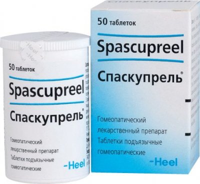 Купить спаскупрель, таблетки для рассасывания гомеопатические, 50 шт в Кстово