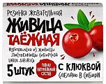 Купить живица таежная, жевательная резинка с клюквой, 5 шт в Кстово