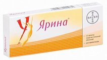 Купить ярина, таблетки, покрытые пленочной оболочкой 3мг+0,03мг, 21 шт в Кстово