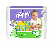 Купить bella baby happy (белла) подгузники 4 макси 8-18кг 12 шт в Кстово