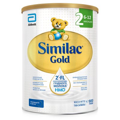 Купить симилак (similac) gold 2, смесь молочная 6-12 мес. 800г в Кстово