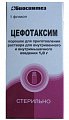 Купить цефотаксим, порошок для приготовления раствора для внутривенного и внутримышечного введения 1г, флакон в Кстово