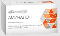 Купить аминалон, таблетки, покрытые пленочной оболочкой 250мг, 100 шт в Кстово