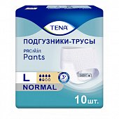 Купить tena proskin pants normal (тена) подгузники-трусы размер l, 10 шт в Кстово