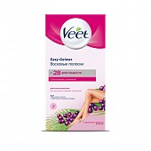 Купить veet easy gel (вит) полоски восковые для нормальной кожи, 10шт в Кстово