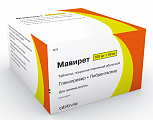 Купить мавирет, таблетки, покрытые пленочной оболочкой 100 мг+40 мг 84шт в Кстово