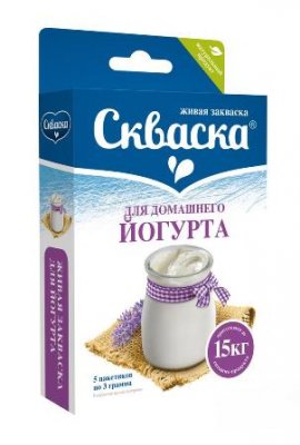Купить скваска бактериальная закваска для йогурта, пакетики 3г, 5 шт в Кстово