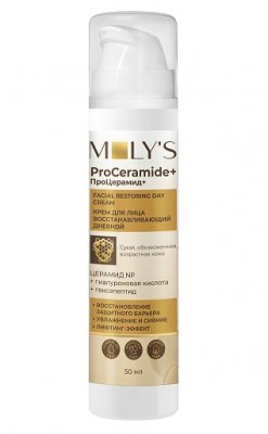 Купить moly's proceramide+ (молис) крем для лица восстанавливающий дневной, 50мл в Кстово