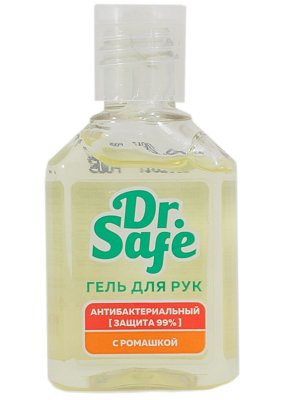 Купить dr safe (доктор сейф) гель для рук антибакетиальный бисаболол с ромашкой, 60мл в Кстово