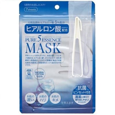Купить japan gals (джапан галс) маска гиалуроновая кислота pure5 essential, 30 шт в Кстово