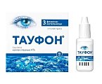 Купить тауфон, капли глазные 4%, флакон-капельница 10мл, 3 шт в Кстово