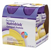 Купить nutridrink (нутридринк) компакт протеин со вкусом банана 125мл, 4 шт в Кстово