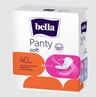 Купить bella (белла) прокладки panty soft белая линия 40 шт в Кстово