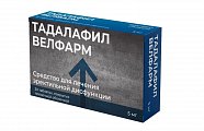 Купить тадалафил велфарм, таблетки покрытые пленочной оболочкой 5мг, 30 шт в Кстово
