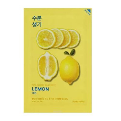 Купить holika holika (холика холика) тканевая маска для лица освежающая лимон pure essence, 20мл в Кстово