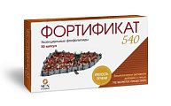 Купить фортификат 540, капсулы массой 760 мг, 30 шт бад в Кстово