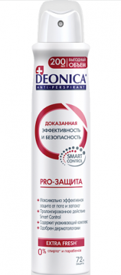 Купить deonica (деоника) дезодорнат-спрей pro-защита, 200мл в Кстово