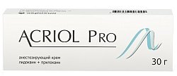 Купить акриол про, крем для местного и наружного применения 2,5%+2,5%, туба 30г в Кстово