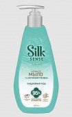Купить silk sense (силк сенс) мыло нежное для интимной гигиены с экстрактом алоэ и календулы, 190 мл в Кстово