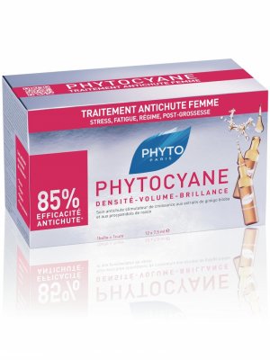 Купить фитосолба фитоциан (phytosolba phytocyane) средство против выпадения волос ампулы 7,5мл х12 шт в Кстово