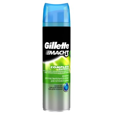 Купить gillette m3 series pure & sensitive (жиллет) гель для бритья для чувствительной кожи, 200 мл в Кстово