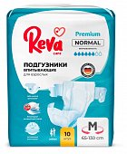 Купить reva care (рева кеа) подгузники для взрослых normal размер m 10 шт. в Кстово