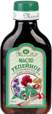 Купить мирролла масло репейное с касторовым маслом и витаминами а и е, 100мл в Кстово