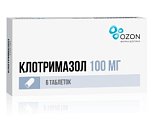 Купить клотримазол, таблетки вагинальные 100мг, 6 шт в Кстово