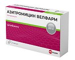 Купить азитромицин-велфарм, капсулы 250мг, 6шт в Кстово