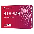 Купить этария, таблетки, покрытые пленочной оболочкой 60мг, 14 шт в Кстово