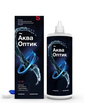 Купить раствор для контактных линз акваоптик фл 450мл  в Кстово