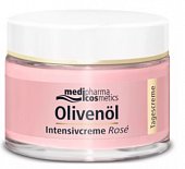 Купить медифарма косметик (medipharma cosmetics) olivenol крем для лица дневной интенсивный роза, 50мл в Кстово