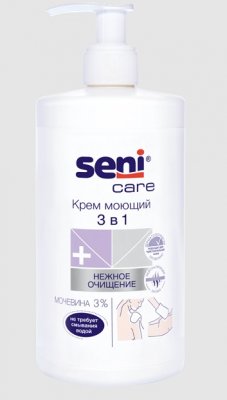 Купить seni care (сени кеа) крем для тела моющий 3в1 500 мл в Кстово