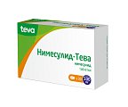 Купить нимесулид-тева, таблетки 100мг, 30шт в Кстово