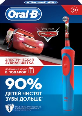 Купить oral-b электрическая зубная щетка vitality тачки+чехол в Кстово