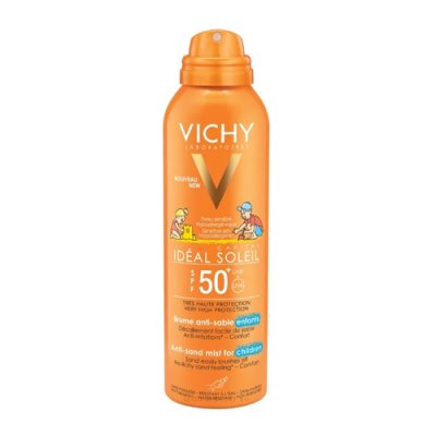 Купить vichy capital soleil (виши) спрей-вуаль детский анти-песок для лица и тела 200мл spf50 в Кстово