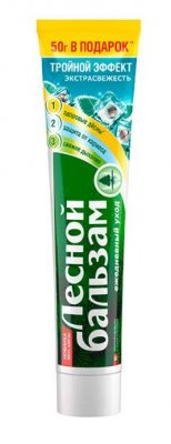 Купить лесной бальзам зубная паста тройной эффект экстрасвежесть 150мл в Кстово