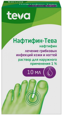 Купить нафтифин-тева, раствор для наружного применения 1%, 10 мл в Кстово