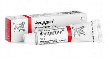 Фуцидин, крем для наружного применения 2%, 15г