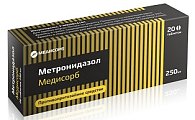 Купить метронидазол медисорб, таблетки 250мг, 20 шт в Кстово