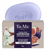 Купить biomio (биомио) bio-soap superfood мыло натуральное с экстрактом инжира и баттером кокоса 90 г в Кстово