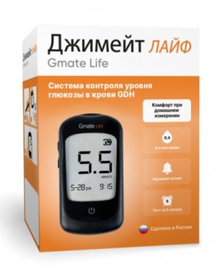 Купить глюкометр gmate life (джимейт лайф), комплект в Кстово