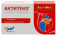 Купить актитенз, таблетки 5 мг + 80 мг, 30 шт в Кстово