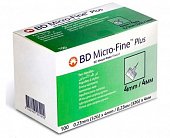 Купить иглы bd micro-fine плюс для шприц-ручки одноразовые 32g (0,23х4мм), 100 шт в Кстово