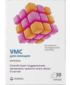 Купить витаминно-минеральный комплекс vmc для женщин витатека, капсулы 0,817г, 30 шт бад в Кстово
